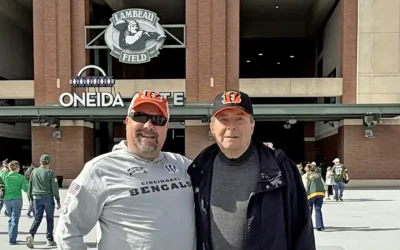 Father & Son Healing: Our Bucket List Trip to Lambeau
