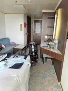 Mobility on a cruise ship.