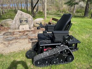 Indiana State Parks now offer track chairs for free so citizens can enjoy trails.