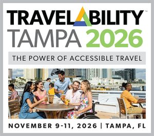 Logo for TravelAbility Conference in Tampa, Florida