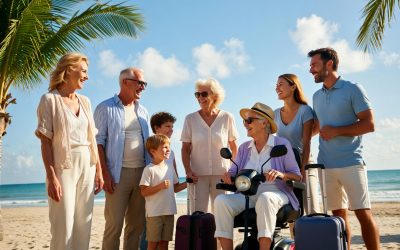 How to Plan a Multi-Generational Family Vacation When You Use a Mobility Scooter